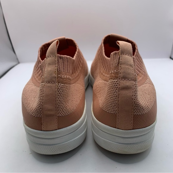 Women's Fitflop Uberknit Slip On Sneaker Shoes size US 8.5 pink slip on - Picture 4 of 9